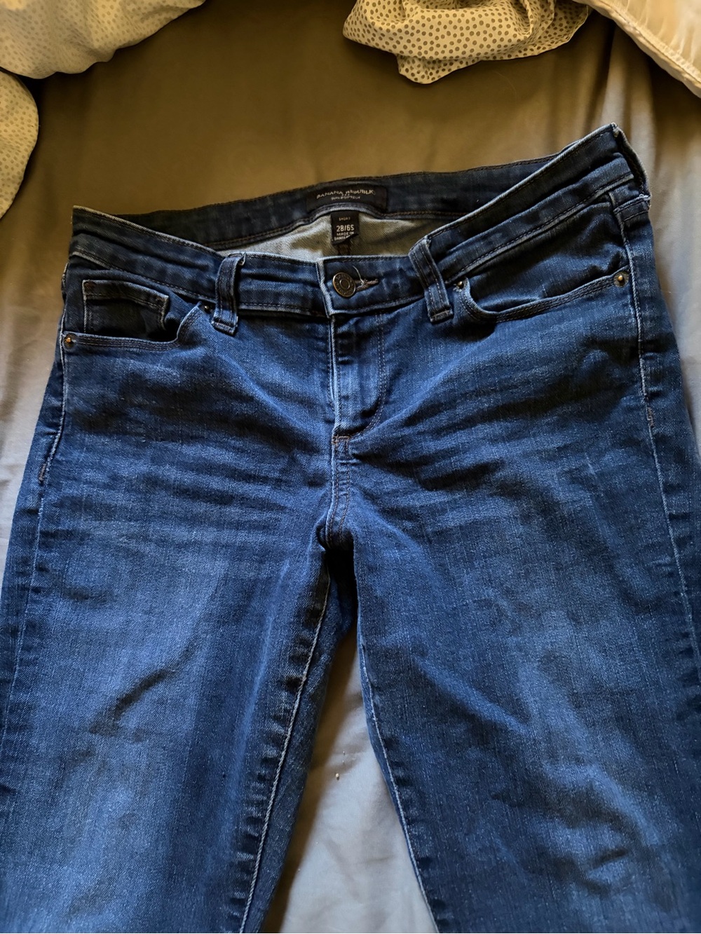 Banana Republic Women's Dark Indigo Skinny Jeans